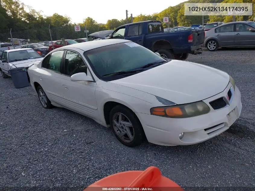 2003 Pontiac Bonneville Se VIN: 1G2HX52K134174395 Lot: 42602263