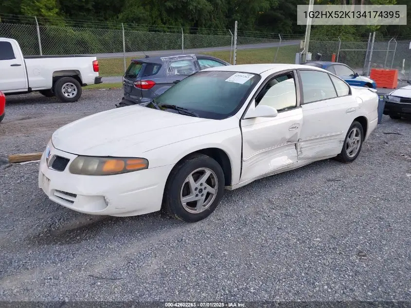 2003 Pontiac Bonneville Se VIN: 1G2HX52K134174395 Lot: 42602263