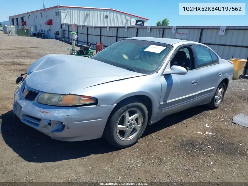 2004 Pontiac Bonneville Se VIN: 1G2HX52K84U197562 Lot: 42401582