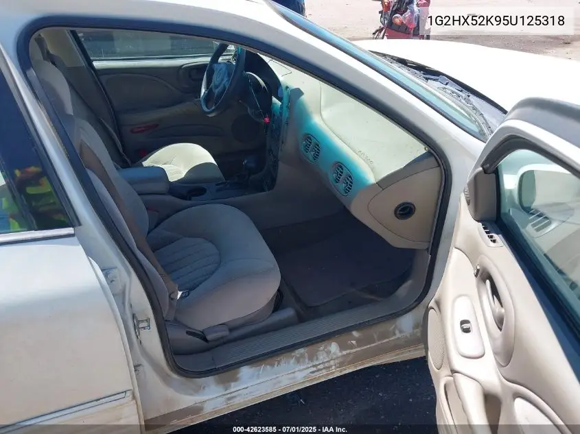 2005 Pontiac Bonneville Se VIN: 1G2HX52K95U125318 Lot: 42623585