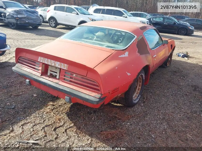 1970 Pontiac Firebird VIN: 2V87Y4N101395 Lot: 41500695