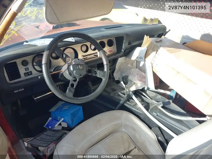 1970 Pontiac Firebird VIN: 2V87Y4N101395 Lot: 41500695
