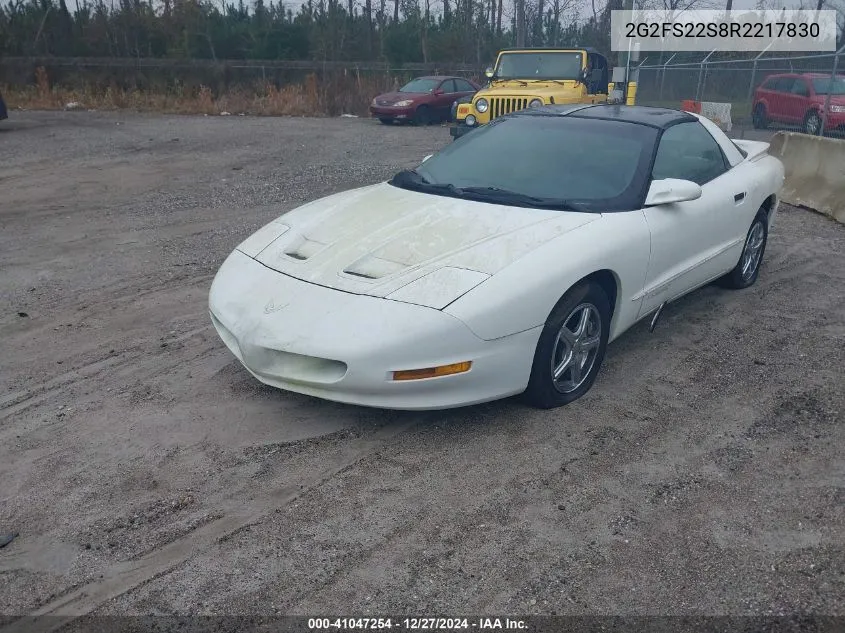 1994 Pontiac Firebird VIN: 2G2FS22S8R2217830 Lot: 41047254