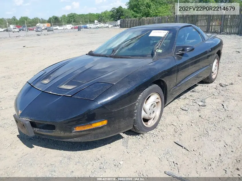 1994 Pontiac Firebird Formula/Trans Am/Gt VIN: 2G2FV22P0R2214679 Lot: 42188116