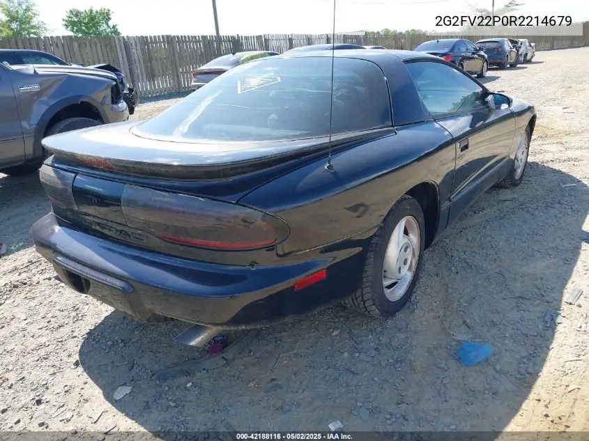 1994 Pontiac Firebird Formula/Trans Am/Gt VIN: 2G2FV22P0R2214679 Lot: 42188116