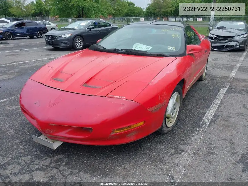 1994 Pontiac Firebird Formula/Trans Am/Gt VIN: 2G2FV22P2R2250731 Lot: 42197238