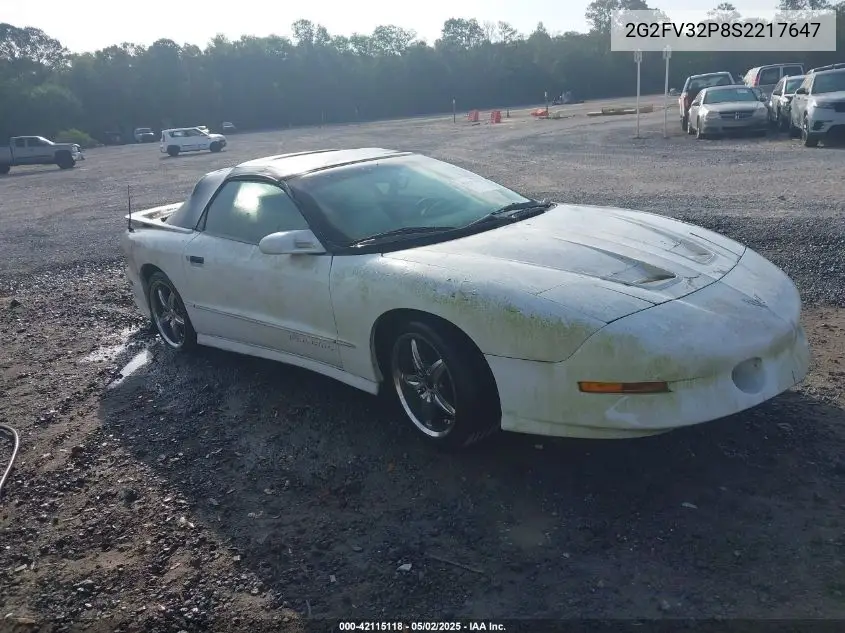 1995 Pontiac Firebird Formula/Trans Am VIN: 2G2FV32P8S2217647 Lot: 42115118