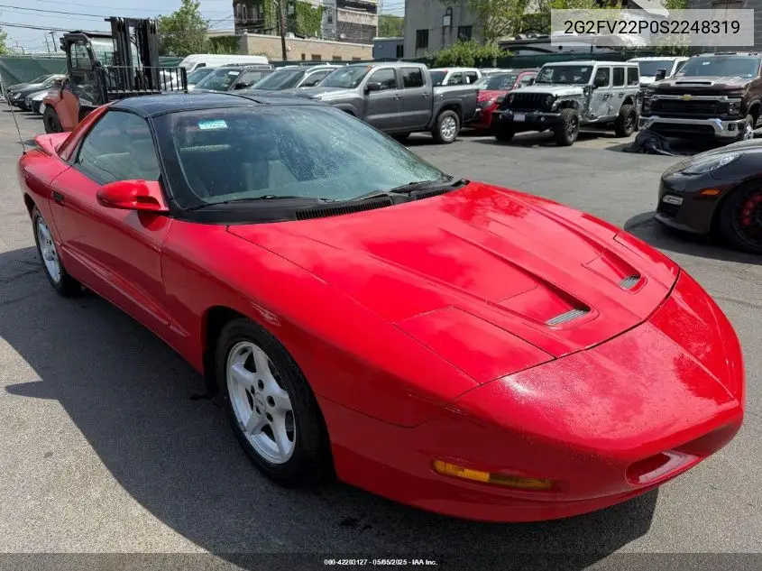 1995 Pontiac Firebird Formula/Trans Am VIN: 2G2FV22P0S2248319 Lot: 42203127