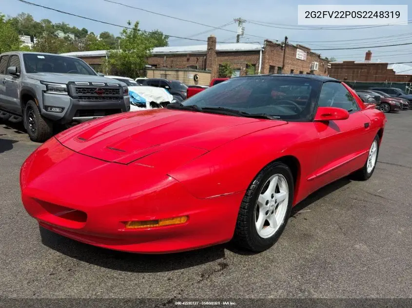 1995 Pontiac Firebird Formula/Trans Am VIN: 2G2FV22P0S2248319 Lot: 42203127
