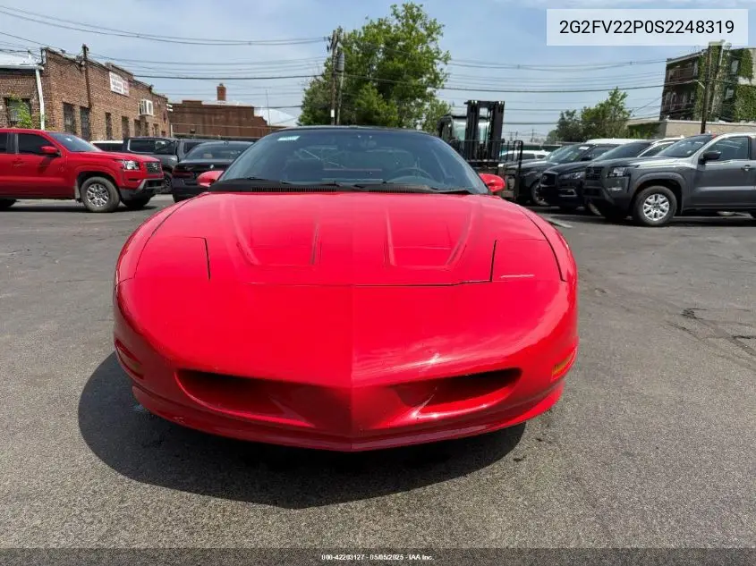 1995 Pontiac Firebird Formula/Trans Am VIN: 2G2FV22P0S2248319 Lot: 42203127