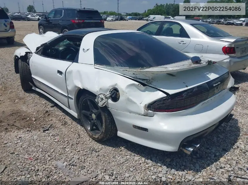 1995 Pontiac Firebird Formula/Trans Am VIN: 2G2FV22P0S2254086 Lot: 42533008