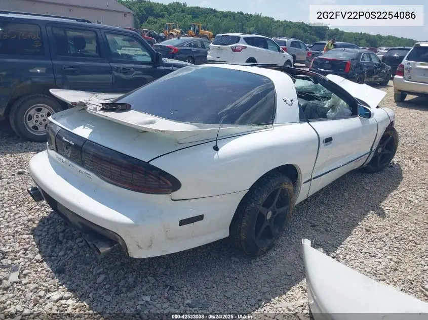 1995 Pontiac Firebird Formula/Trans Am VIN: 2G2FV22P0S2254086 Lot: 42533008