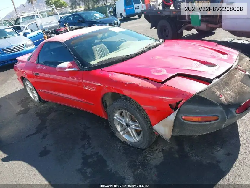 1997 Pontiac Firebird Formula VIN: 2G2FV22P8V2208008 Lot: 42193832