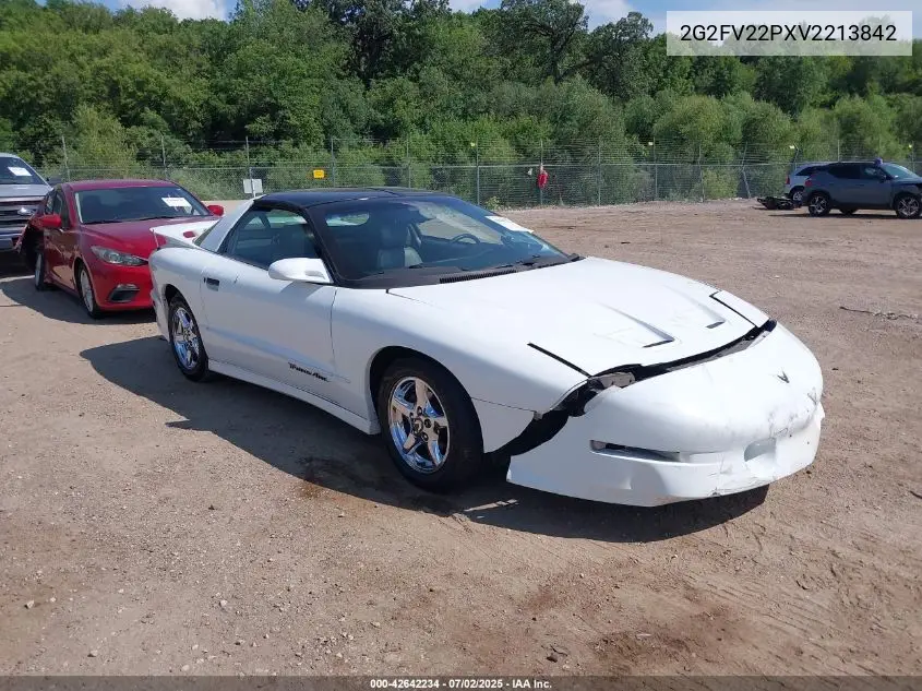 1997 Pontiac Firebird Trans Am VIN: 2G2FV22PXV2213842 Lot: 42642234