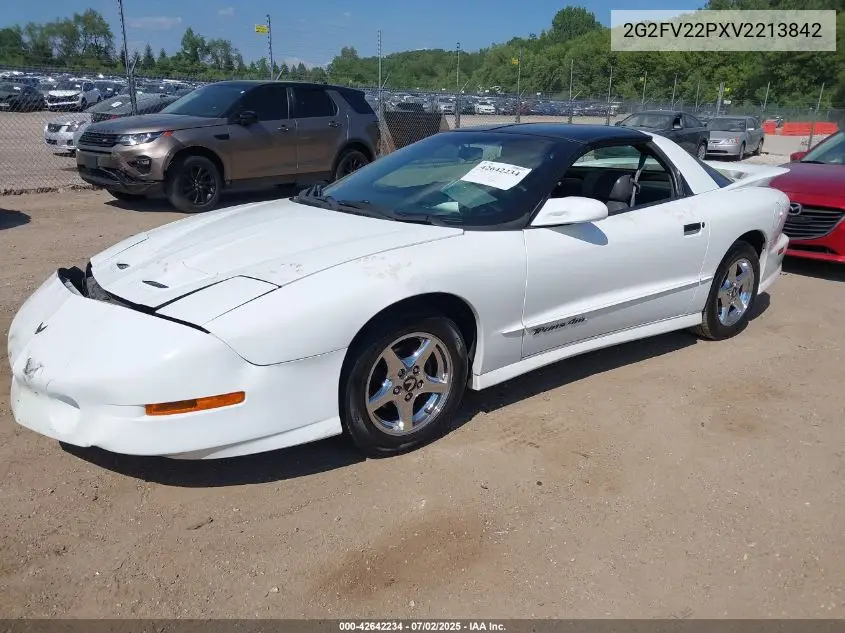 1997 Pontiac Firebird Trans Am VIN: 2G2FV22PXV2213842 Lot: 42642234