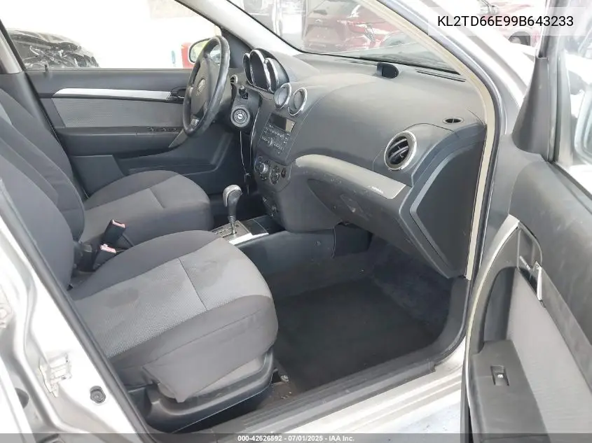 KL2TD66E99B643233 2009 Pontiac G3
