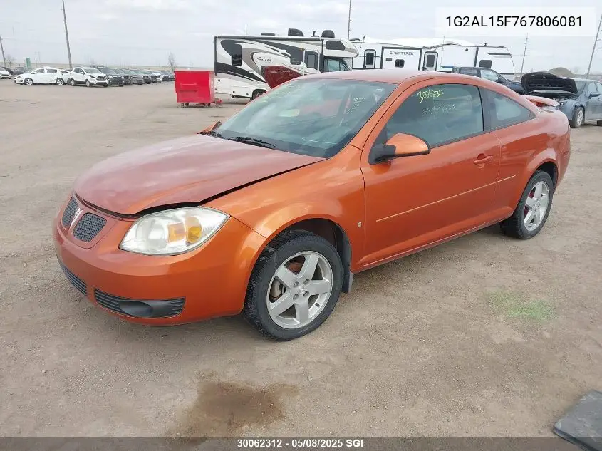 2006 Pontiac Pursuit Se VIN: 1G2AL15F767806081 Lot: 30062312