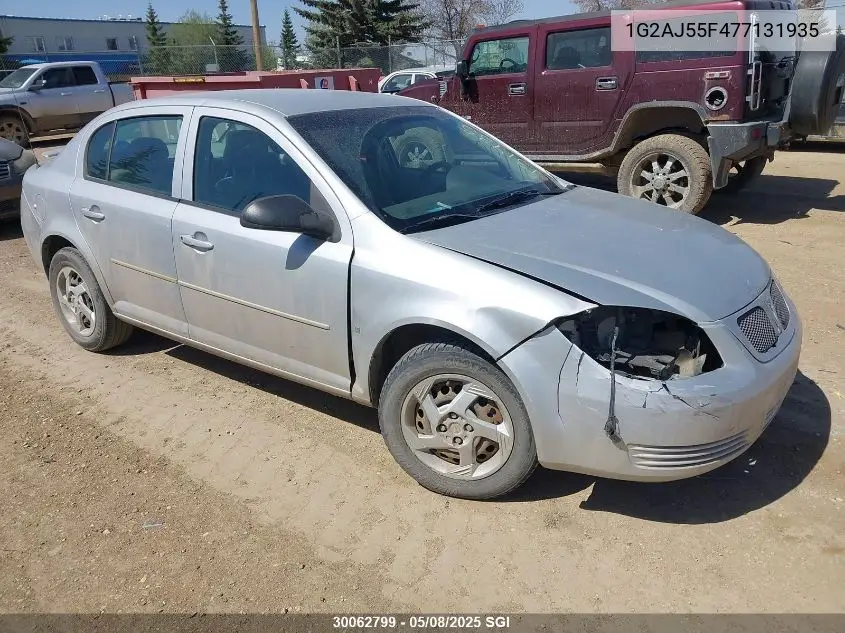 2007 Pontiac G5 VIN: 1G2AJ55F477131935 Lot: 30062799