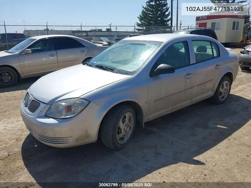 2007 Pontiac G5 VIN: 1G2AJ55F477131935 Lot: 30062799