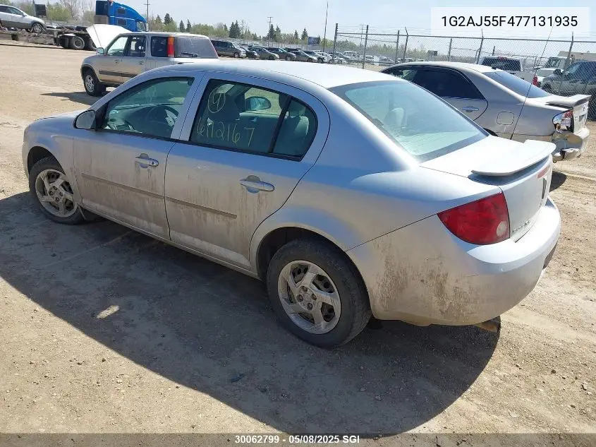 2007 Pontiac G5 VIN: 1G2AJ55F477131935 Lot: 30062799