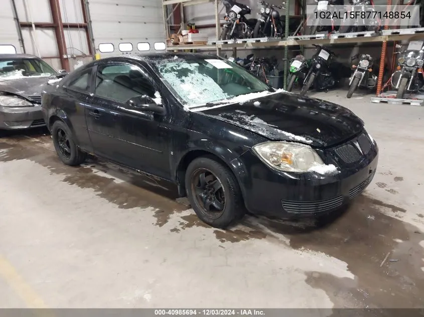 2007 Pontiac G5 VIN: 1G2AL15F877148854 Lot: 40985694
