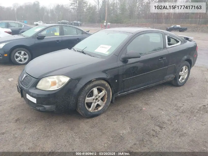 2007 Pontiac G5 VIN: 1G2AL15F177417163 Lot: 41809412