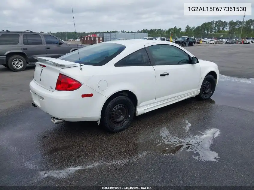 2007 Pontiac G5 VIN: 1G2AL15F677361530 Lot: 41919202