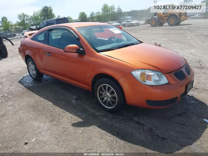 2007 Pontiac G5 VIN: 1G2AL15FX77209427 Lot: 42099430