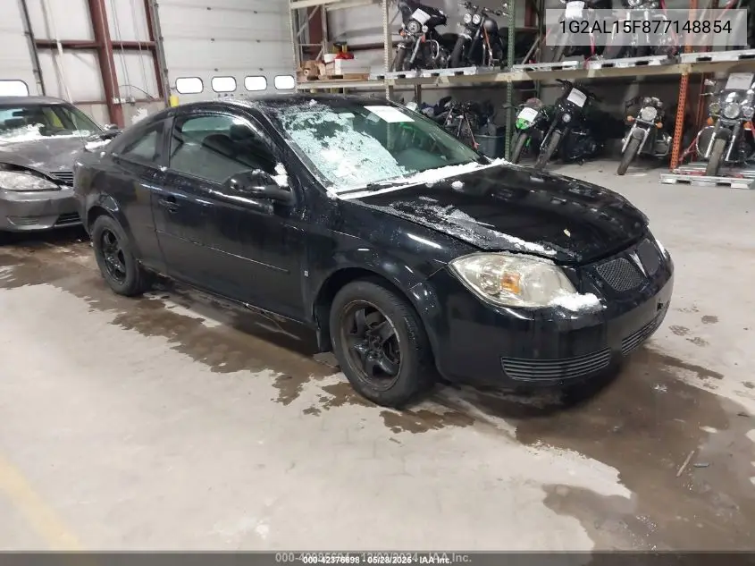 2007 Pontiac G5 VIN: 1G2AL15F877148854 Lot: 42376698