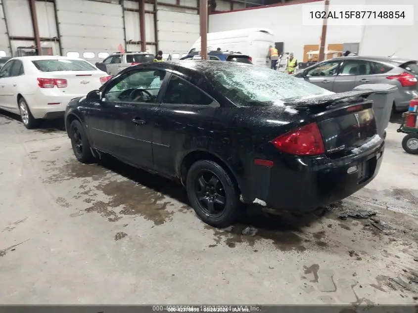 2007 Pontiac G5 VIN: 1G2AL15F877148854 Lot: 42376698