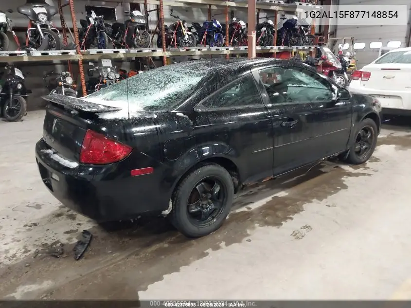 2007 Pontiac G5 VIN: 1G2AL15F877148854 Lot: 42376698