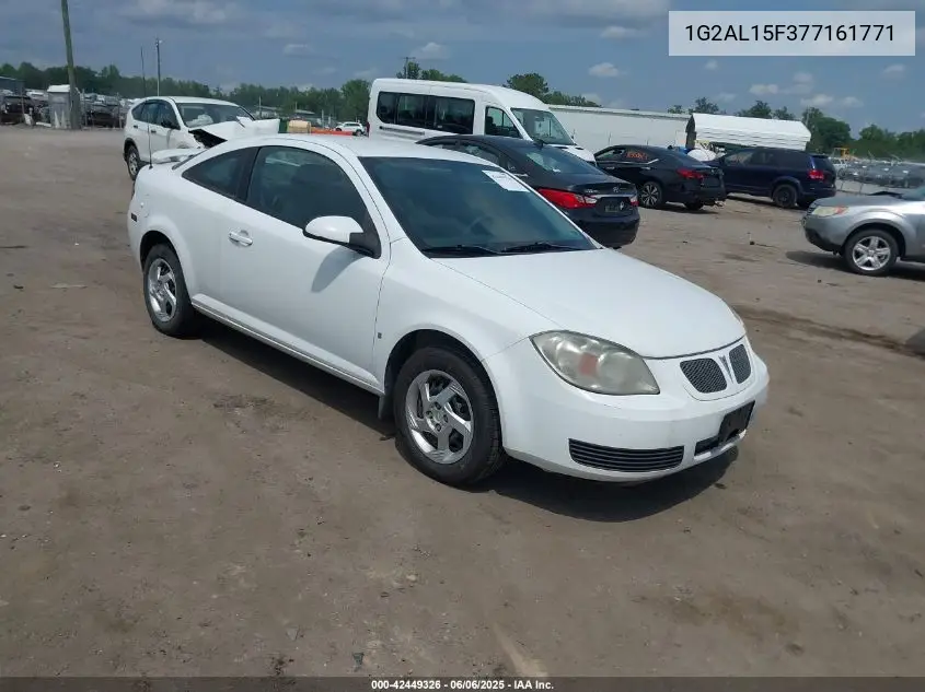 2007 Pontiac G5 VIN: 1G2AL15F377161771 Lot: 42449326
