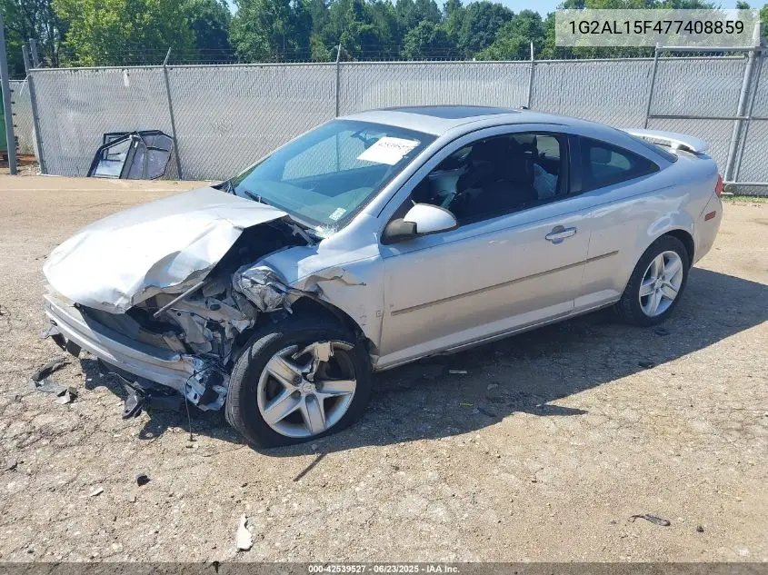 2007 Pontiac G5 VIN: 1G2AL15F477408859 Lot: 42539527