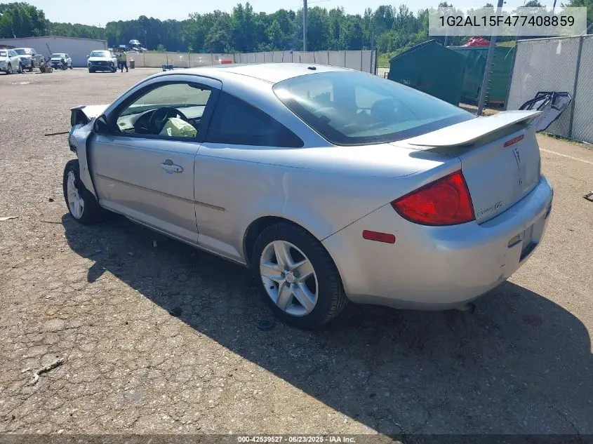 2007 Pontiac G5 VIN: 1G2AL15F477408859 Lot: 42539527