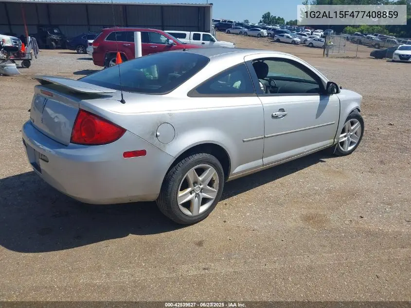 2007 Pontiac G5 VIN: 1G2AL15F477408859 Lot: 42539527
