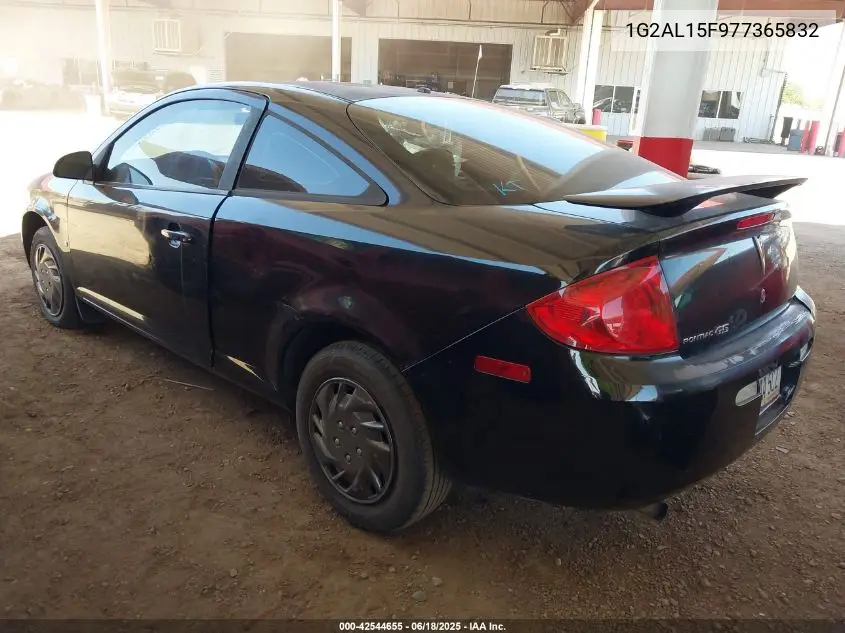 2007 Pontiac G5 VIN: 1G2AL15F977365832 Lot: 42544655