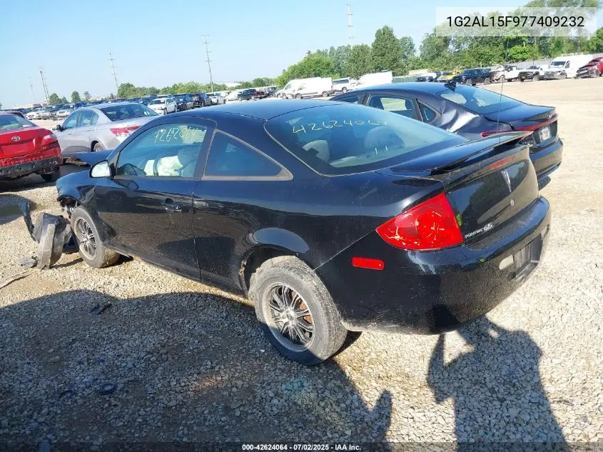 2007 Pontiac G5 VIN: 1G2AL15F977409232 Lot: 42624064