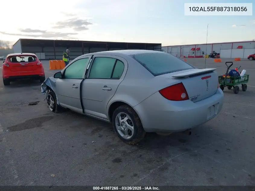 2008 Pontiac G5 Se VIN: 1G2AL55F887318056 Lot: 41887265