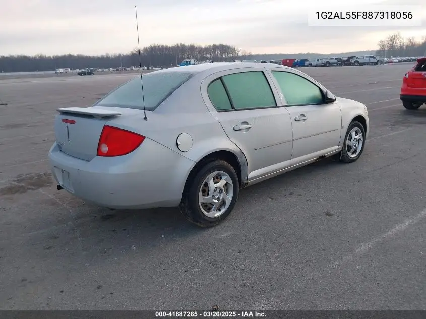 2008 Pontiac G5 Se VIN: 1G2AL55F887318056 Lot: 41887265