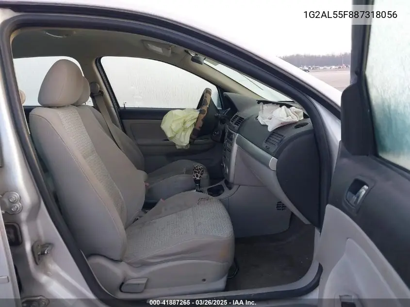 2008 Pontiac G5 Se VIN: 1G2AL55F887318056 Lot: 41887265