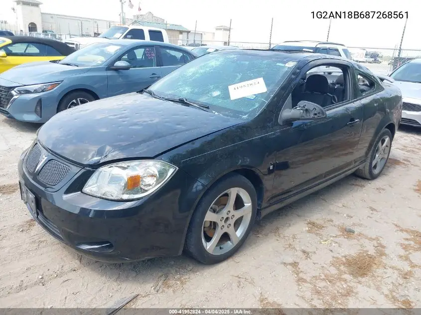 2008 Pontiac G5 Gt VIN: 1G2AN18B687268561 Lot: 41952824