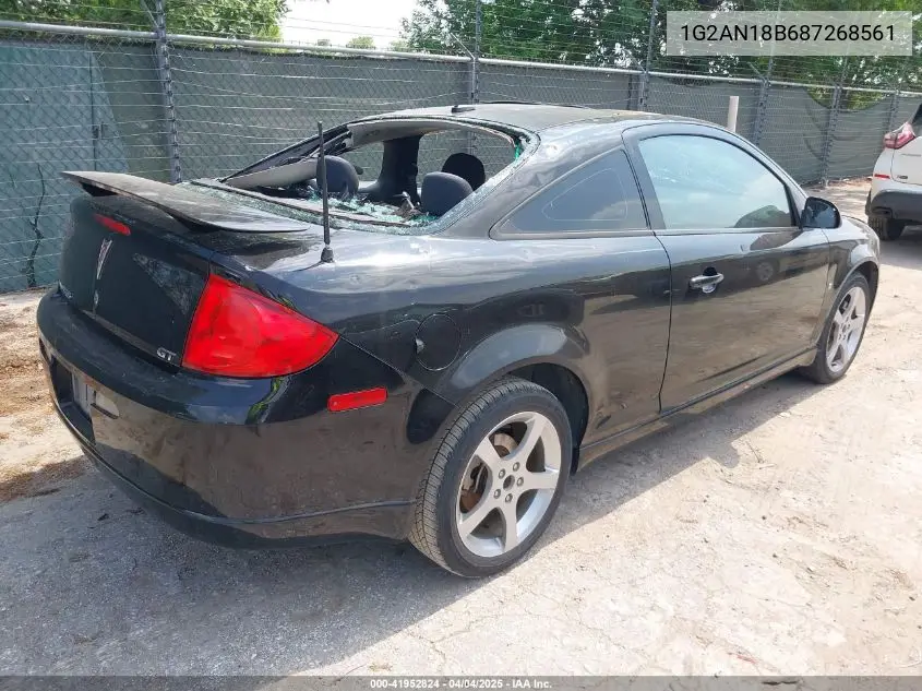 2008 Pontiac G5 Gt VIN: 1G2AN18B687268561 Lot: 41952824