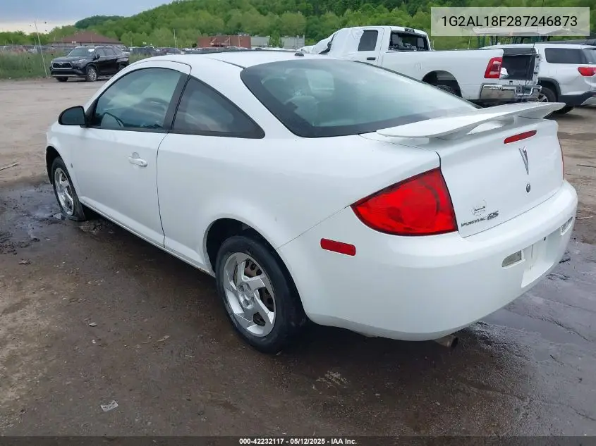 2008 Pontiac G5 VIN: 1G2AL18F287246873 Lot: 42232117