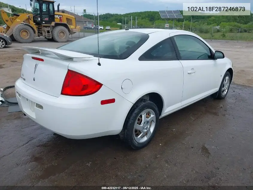 2008 Pontiac G5 VIN: 1G2AL18F287246873 Lot: 42232117