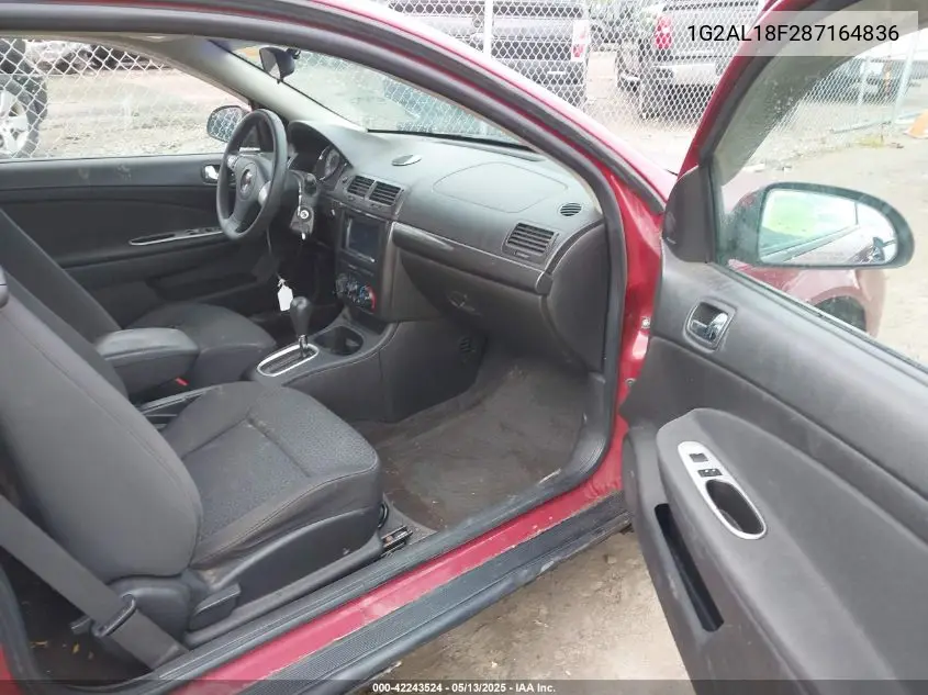 2008 Pontiac G5 VIN: 1G2AL18F287164836 Lot: 42243524