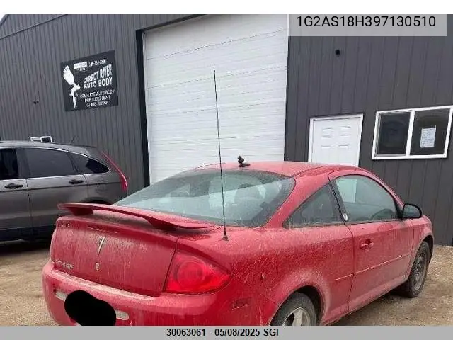 2009 Pontiac G5 VIN: 1G2AS18H397130510 Lot: 30063061