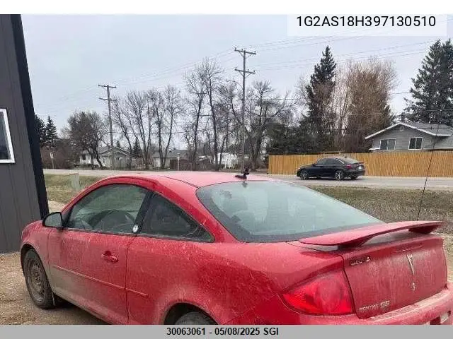 2009 Pontiac G5 VIN: 1G2AS18H397130510 Lot: 30063061