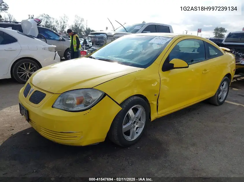 2009 Pontiac G5 VIN: 1G2AS18H997239134 Lot: 41547694