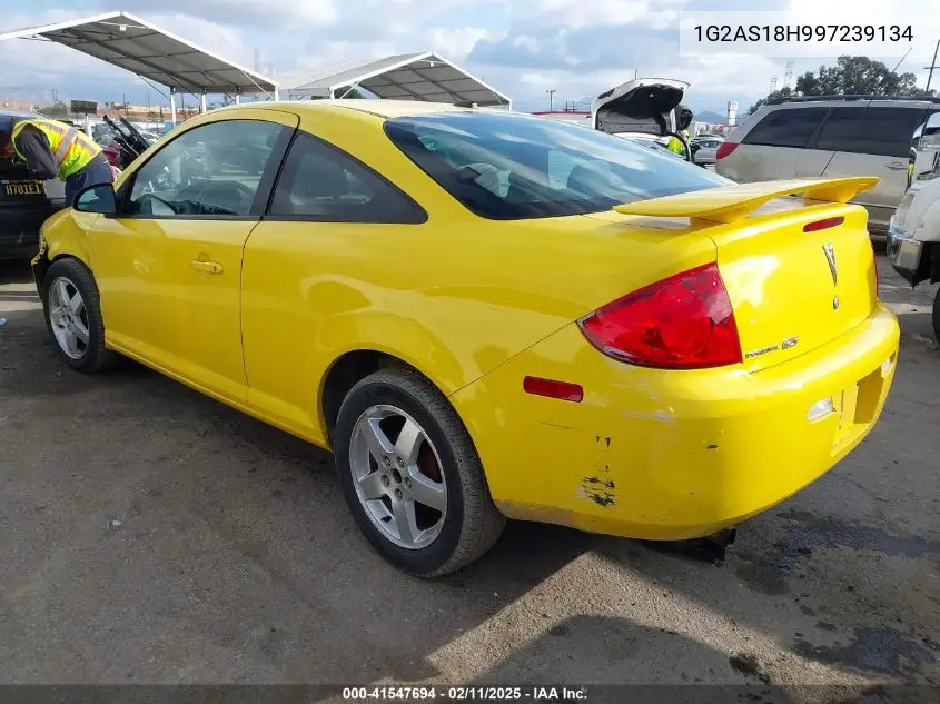 2009 Pontiac G5 VIN: 1G2AS18H997239134 Lot: 41547694