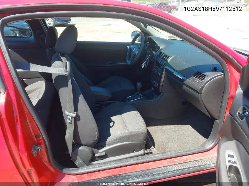 2009 Pontiac G5 VIN: 1G2AS18H597112512 Lot: 42033611